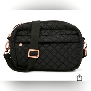 Mytagalong Waist Bag in black.